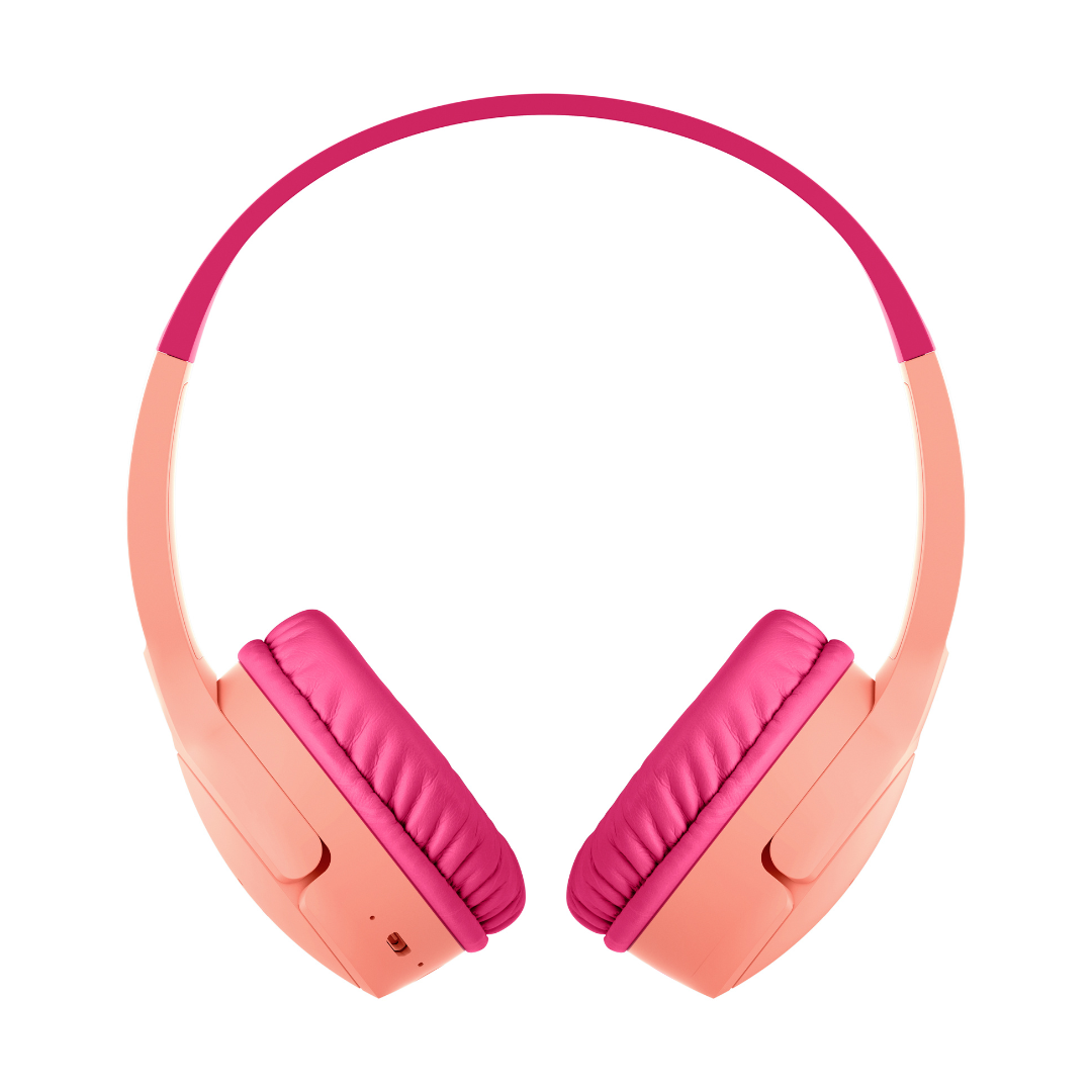 BELKIN Soundform Mini Wireless with USB-C Port Headphones - Pink