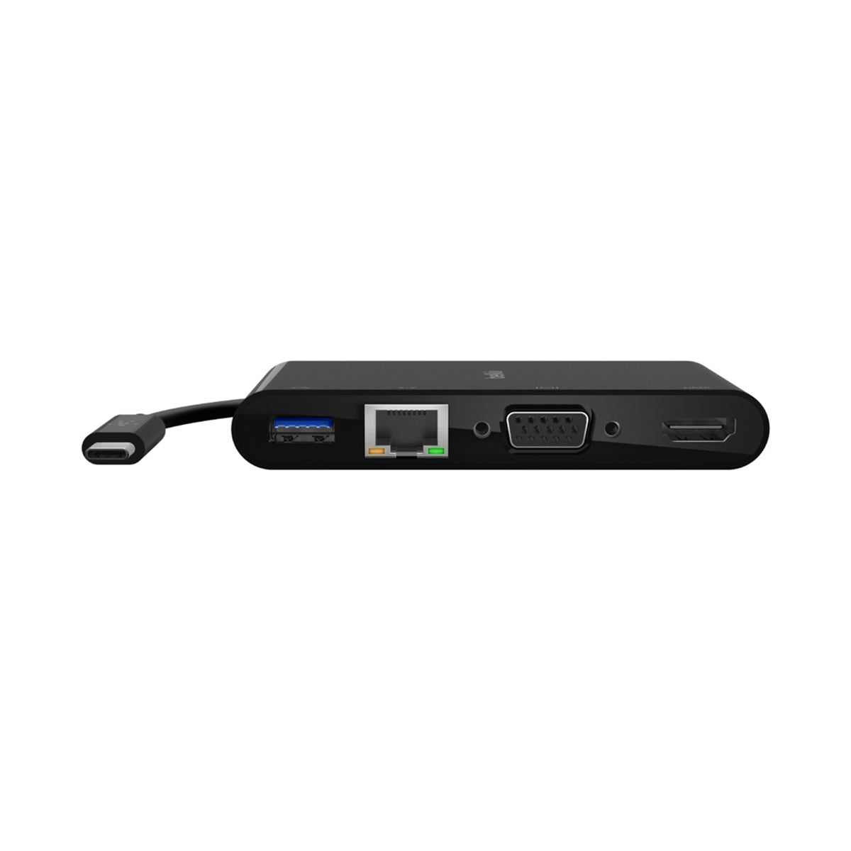BELKIN USB C 5-in-1 Multimedia-Charge Hub - Black