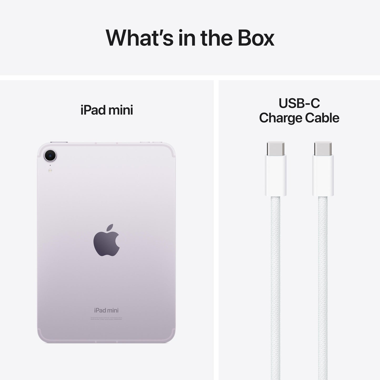 iPad mini Wi-Fi + Cellular 256GB - Purple (A17 Pro)