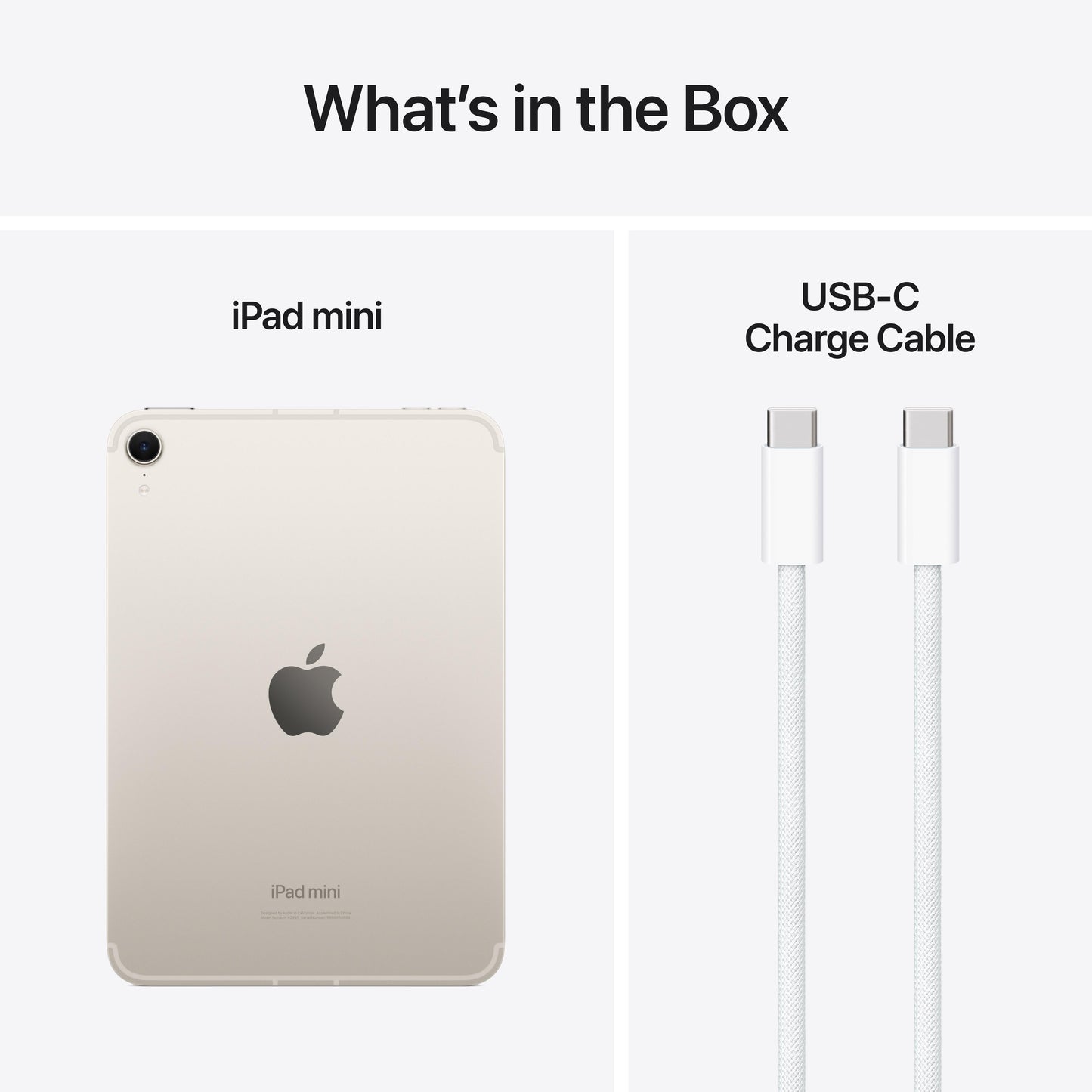 iPad mini Wi-Fi + Cellular 512GB - Starlight (A17 Pro)