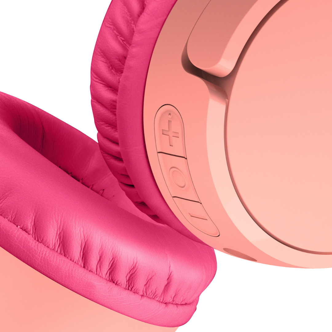 BELKIN Soundform Mini Wireless with USB-C Port Headphones - Pink