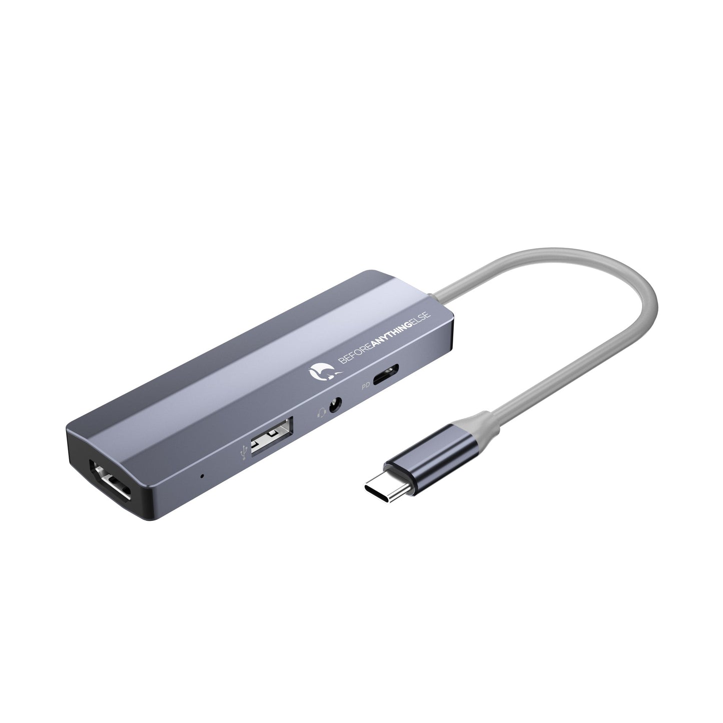 BEFORE ANYTHING ELSE Dynahub USB C 4-in-1 Hub - Space Gray