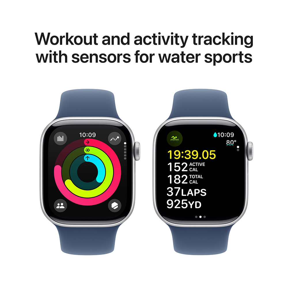 Watch Series 10 GPS + Cellular Aluminium Case Sport Band